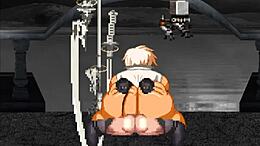 Experience the ultimate futanari 2B showcase in Mugen's anime world
