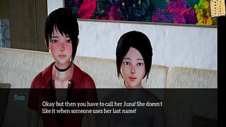 Our new household's erotic dynamics: A gaming walkthrough