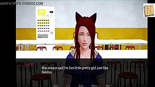 My new family 132: An animated porn video with small boobed girls