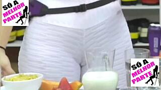 Kelly's big pussy and anal action in a gangbang