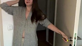 Caught on camera: stepmom seduces stepson to suck her cock