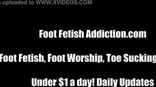 hey, don’t ya just love pampering our cute feet?