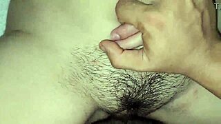 Step-sister’s first time as a homemade creampie video