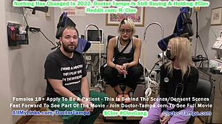 Asian teen gets a gyno exam in Florida hospital