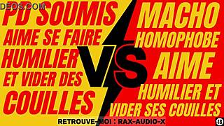 A French hunk and a submissive gay team up