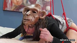 Frisky nympho gets extreme anal treatment in asylum