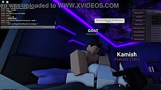 Roblox slut gets it rough in hardcore scene with big cock